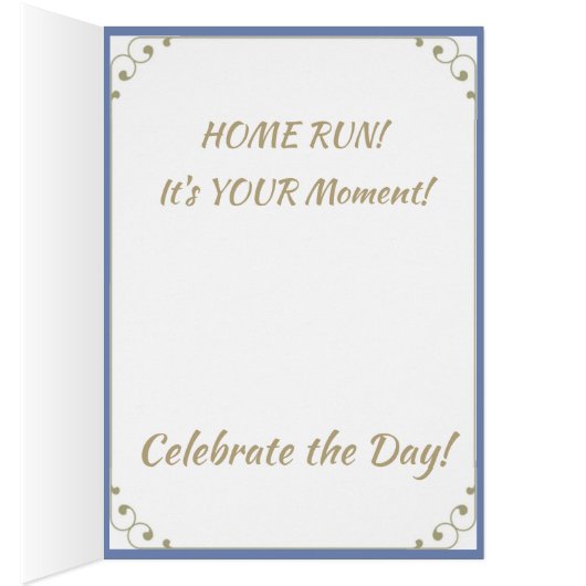 BASEBALL HOME RUN! (Binnen (Rechts))