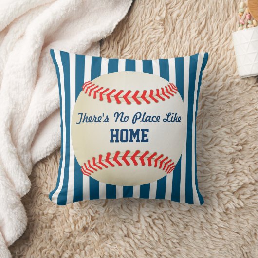 Baseball Home Run Geen plaats zoals thuisprijsopga Kussen (Deken)