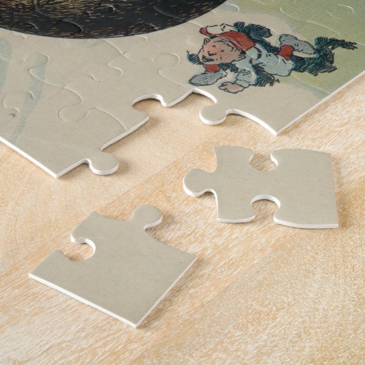  Baseball Home run - Vogels OogUitzicht Legpuzzel (Zijkant)