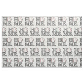 Baseball Home Stof (Fat Quarter)