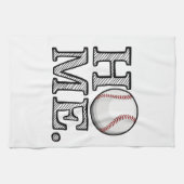 Baseball Home Theedoek (Horizontaal)