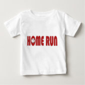 Baseball Homerun T-Shirt (Baby) (Voorkant)