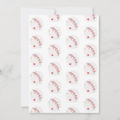 Baseball Homerun Vrijgezellenfeest Sportlover Kaart (Achterkant)