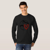 Baseball Honey Hoor Baseball T-shirt (Voorkant volledig)