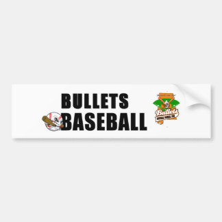 BASEBALL, honkbalnetwerk Bumpersticker
