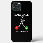 Baseball honkbalspeler Pitcher Catcher Baseman Case-Mate iPhone Case (Achterkant)