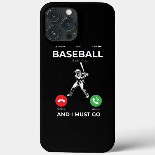 Baseball honkbalspeler Pitcher Catcher Baseman Case-Mate iPhone Case (Achterkant)