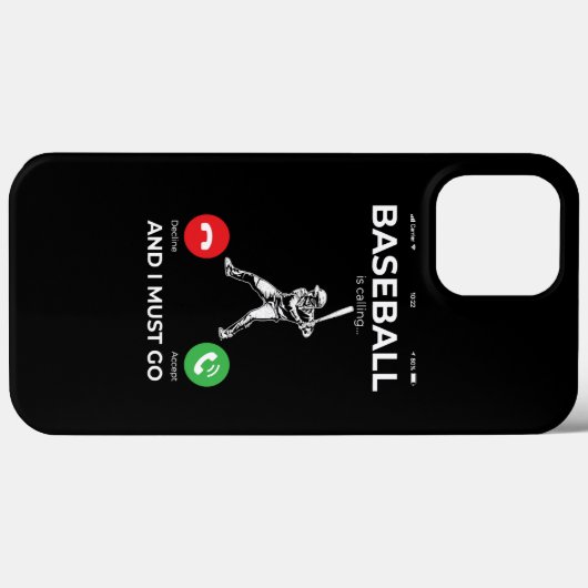 Baseball honkbalspeler Pitcher Catcher Baseman Case-Mate iPhone Case (Achterkant (horizontaal))