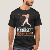 Baseball honkbalventilator sandlot t-shirt (Voorkant)