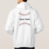 Baseball Hoodie Jacket (Achterkant)