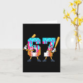 Baseball Ice Cream 67 Six Seven Cool Player 6 7 Dr Kaart (Gele Bloem)