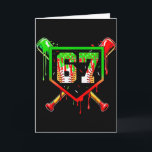 Baseball Ice Cream Drip Number 67 Player 6 7 Chris Kaart<br><div class="desc">Baseball Ice Cream Drip Number 67 Player 6 7 Christmas Pjs</div>