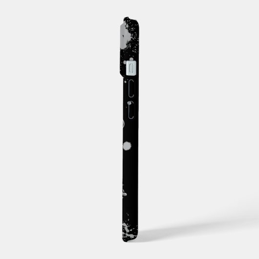 Baseball Ice Cream Drip With Sprinkles Home Plate iPhone 15 Case (Linkerkant)