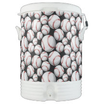 Baseball Igloo Half Gallon Water Cooler