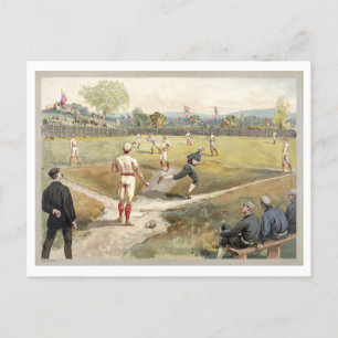  Baseball Illustration Briefkaart