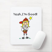 Baseball I'm Good Muismat (Met muis)