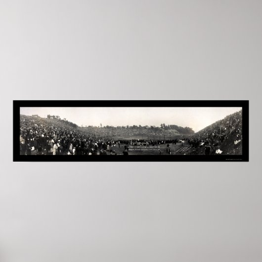 Baseball in Cleveland Photo 1915 Poster (Voorkant)