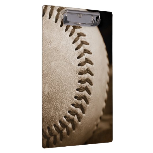 Baseball in Sepia Klembord (Rechts)