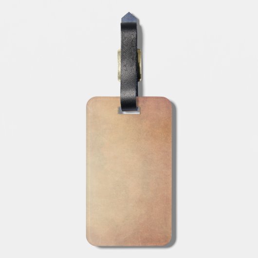 Baseball Inbedden Aangepaste naam Sport Bagagelabel (Achterkant verticaal)