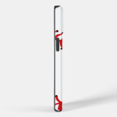 Baseball-Initiaal en naam Case-Mate iPhone Case (Achterkant / Rechts)