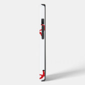 Baseball-Initiaal en naam Case-Mate iPhone Case (Achterkant / Links)