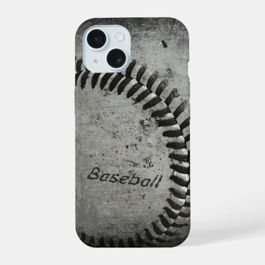 Baseball iPhone 15 Case (Achterkant)