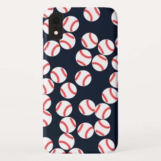 Baseball iPhone XR-Hoesjes Case-Mate iPhone Case (Achterkant)