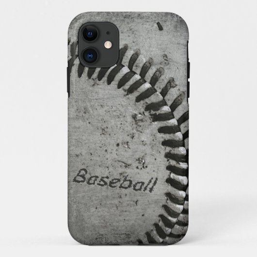 Baseball is amper daar hoesje voor telefoon (Achterkant)
