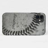 Baseball is amper daar hoesje voor telefoon (Achterkant (horizontaal))
