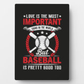 Baseball is best vrij goed fotoplaat (voorkant)