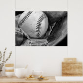 Baseball is goed voor mij poster (Keuken)