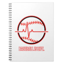 Baseball is Leven Hartslag Polsslag Grafisch