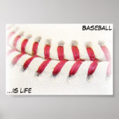 Baseball is Life Poster (Voorkant)