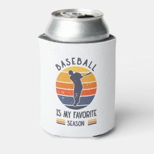 Baseball is mijn favoriete seizoen blikjeskoeler