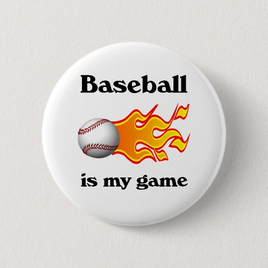 Baseball is mijn game Button (Voorkant)