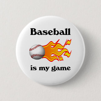 Baseball is mijn game Button
