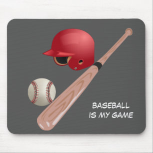 Baseball is mijn spel muismat