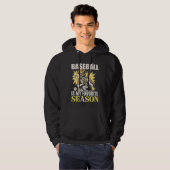 Baseball Is My Favorite Season Game Bat For Men Ki Hoodie (Voorkant volledig)
