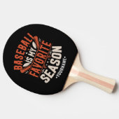 Baseball is my Favorite Season Tafeltennisbatje (Zijkant)