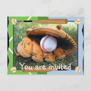 Baseball Je wordt uitgenodigd voor Briefkaarten