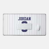 Baseball Jersey met aangepaste naam en nummer Bureaumat (Keyboard & Muis)