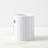 Baseball Jersey met aangepaste naam en nummer Koffiemok (Center)