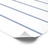 Baseball Jersey met aangepaste naam en nummer Perfect Poster (Hoek)