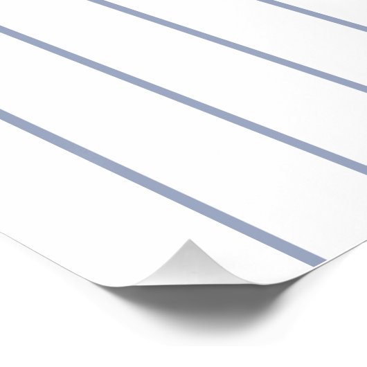 Baseball Jersey met aangepaste naam en nummer Perfect Poster (Hoek)