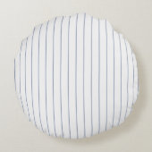 Baseball Jersey met aangepaste naam en nummer Rond Kussen (Achterkant)