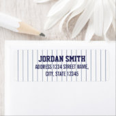 Baseball Jersey - Sportthema Birthday Party Etiket (Insitu)