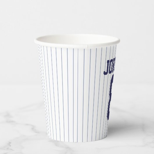 Baseball Jersey - Sportthema Birthday Party Papieren Bekers (Rechts)