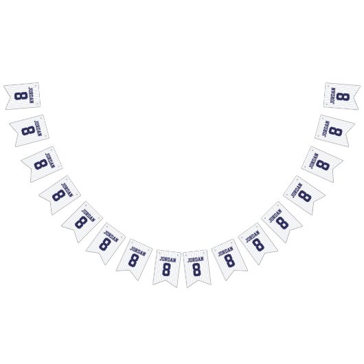 Baseball Jersey - Sportthema Birthday Party Vlaggetjes (Alle)