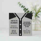 Baseball Jersey Thmet de grootste uitnodiging tot  (Staand voorkant)