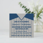 Baseball Jersey Thmet de grootste uitnodiging tot (Staand voorkant)